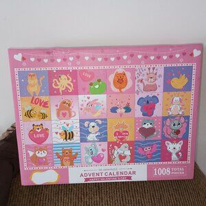 NEW The Jigsaw Puzzle Advent Calendar Valentines Day 1008Pieces